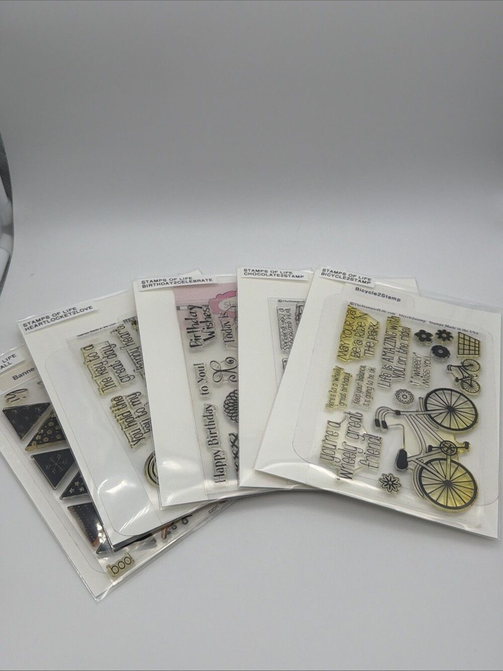 Lot of The stamps of Life photopolymer stamp sets by Stephanie barnard